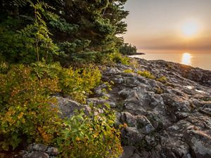 Sunset on Lake Superior.