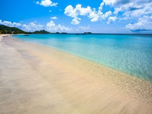 A coast along the island of Carriacou, Grenada